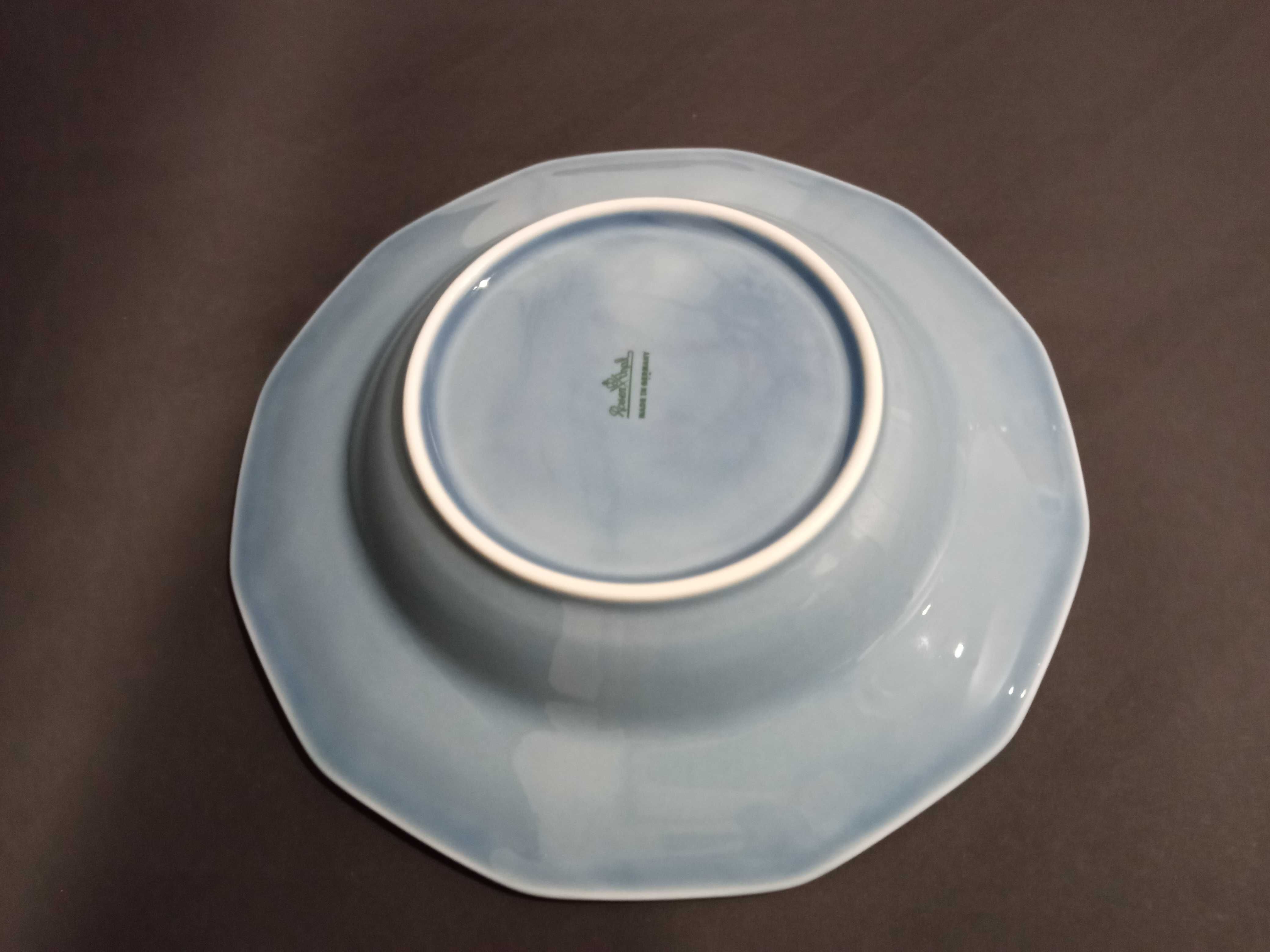 Rosenthal Maria en Vogue blue talerz głęboki
