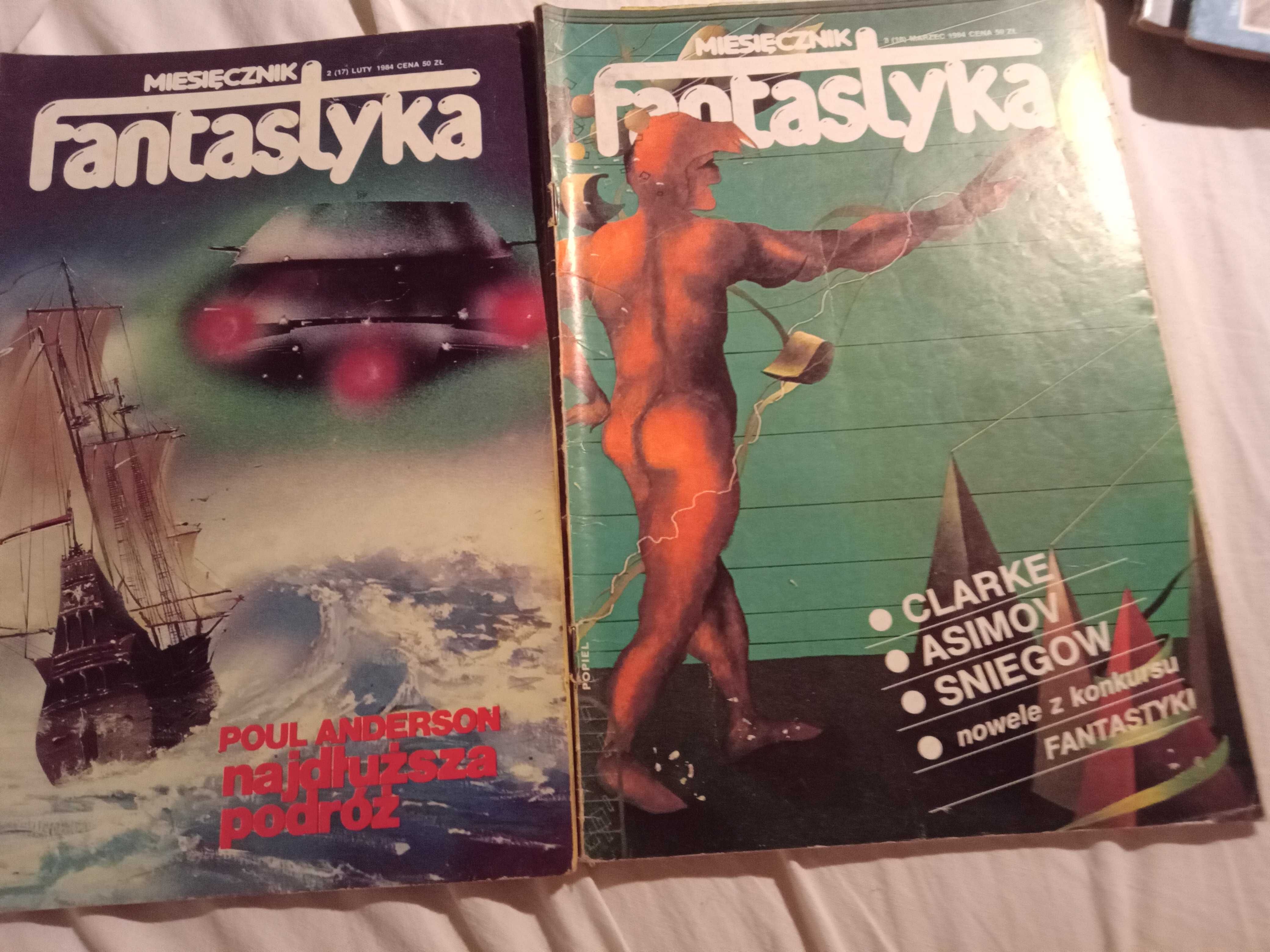 Fantastyka - rocznik 1984 -11 numerów
