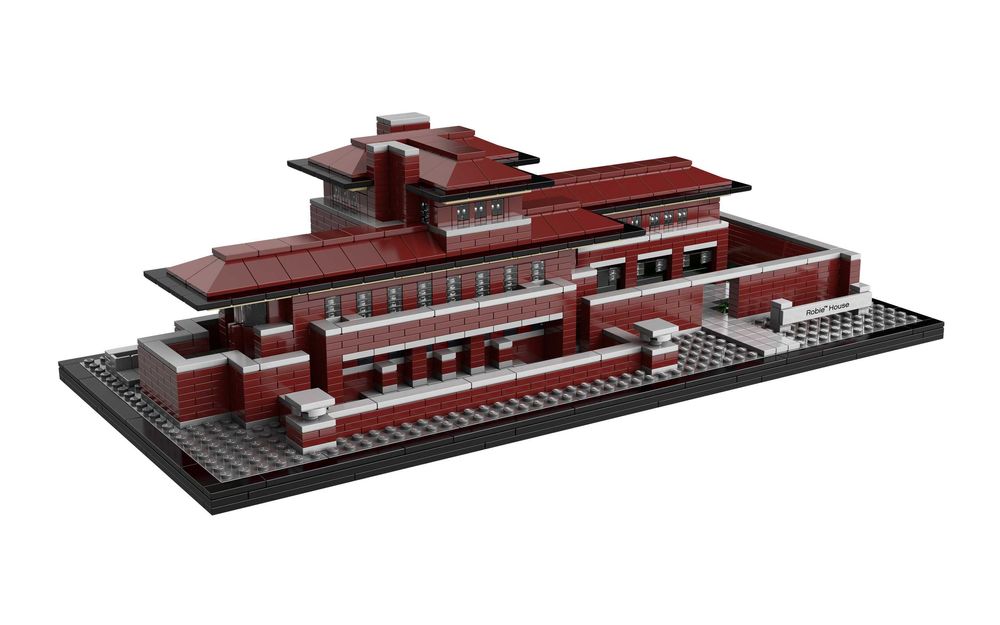 Lego Architecture 21005 Fallingwater e 21010 Robie House