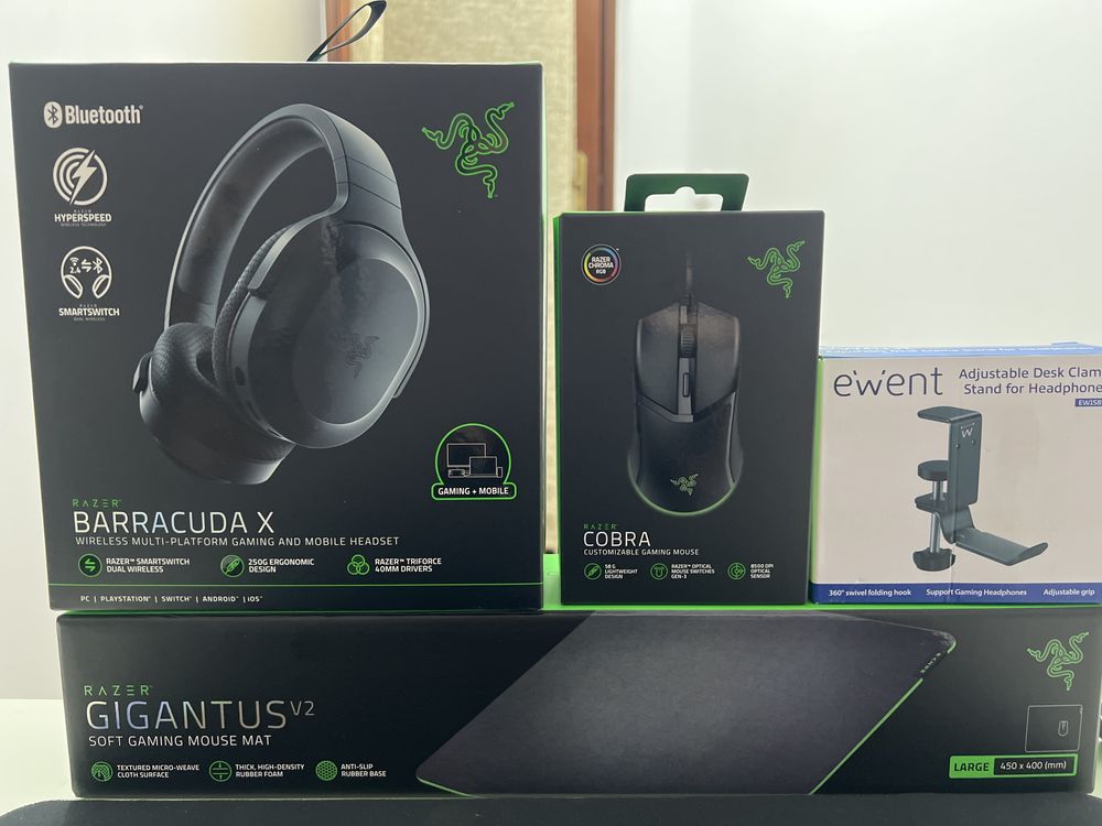 Perifericos Razer + Steelseries