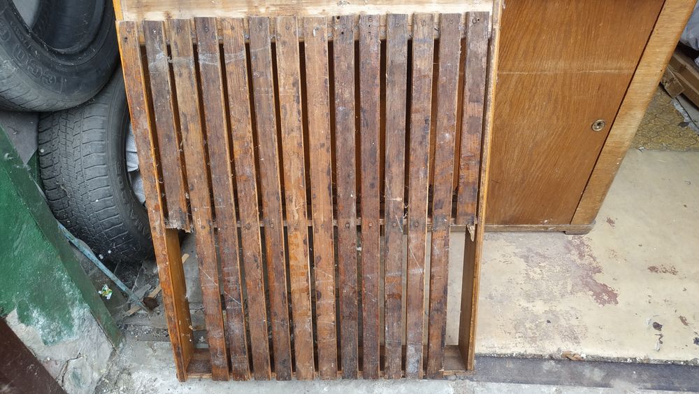 Заборчик и поддон деревянный