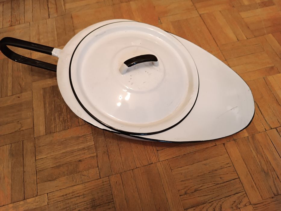 Basen sanitarny kaczka emalia