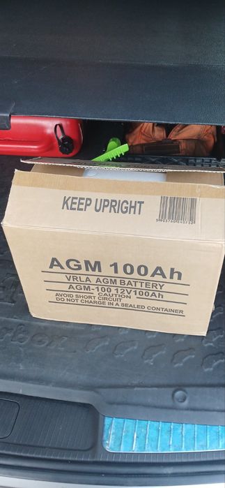 Аккумулятор AGM 12v, 100Ah