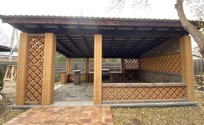 Камины, мангалы, барбекю, костровые чаши из камня Patio ТМ Bernstone.