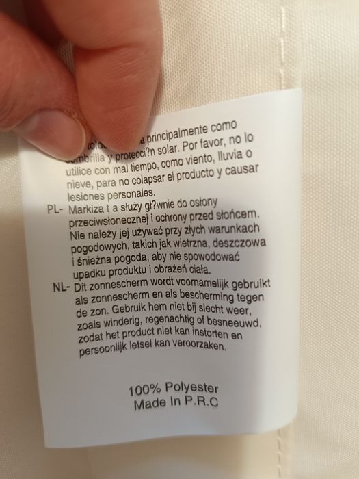 Markiza rozporowa costway