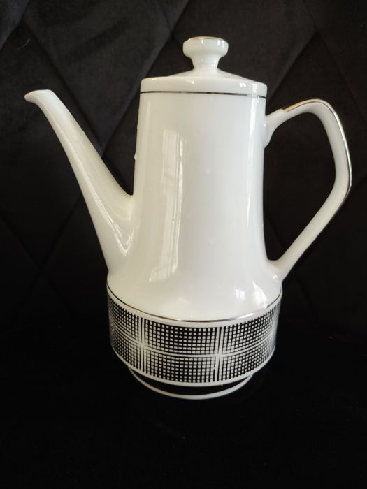 Dzbanek porcelanowy Chodzież Op-art