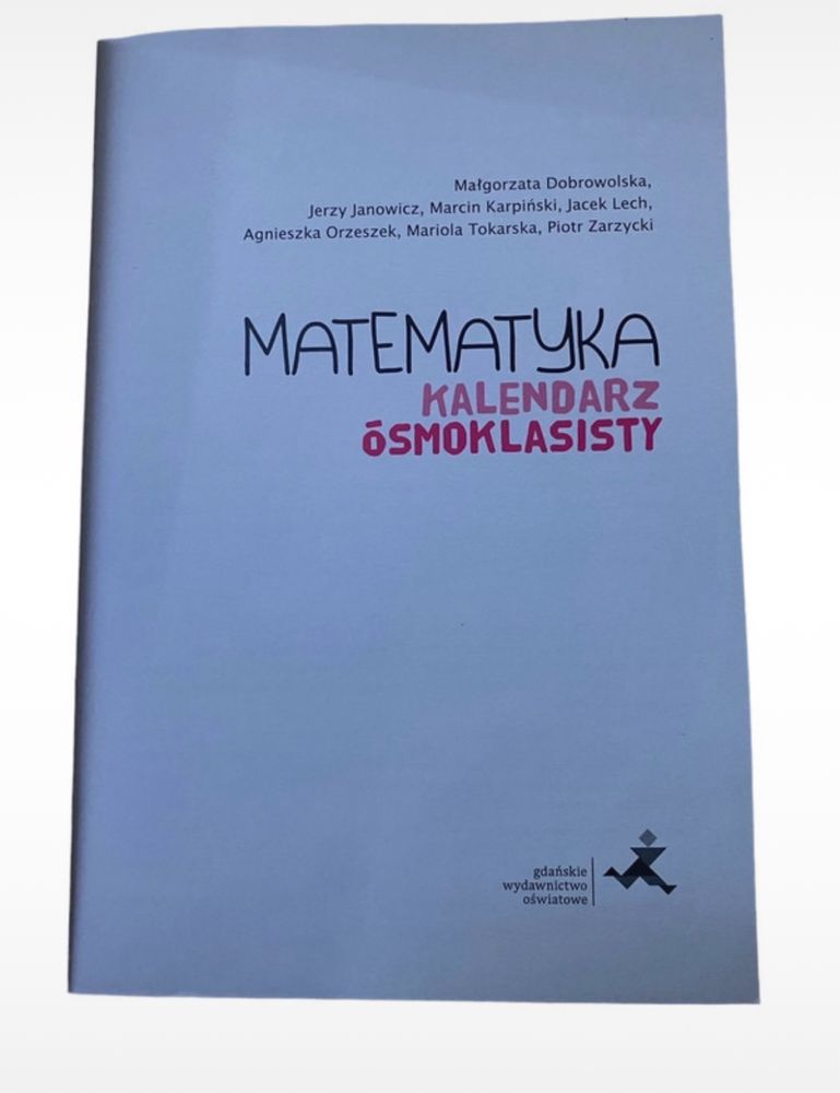 kalendarz osmoklasisty matematyka