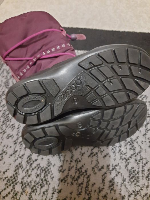 Ecco 32 взуття на дівчинку осінь зима чоботи ботинки