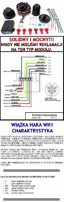 Słupsk Auto Hak Holowniczy+moduł+wiązka Peugeot 301 od2012 Sedan 4D