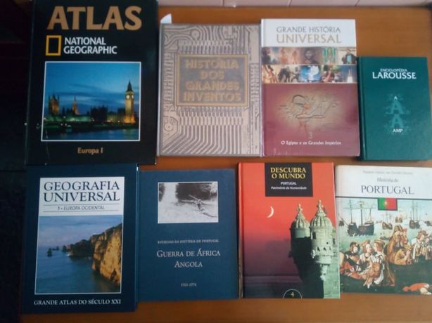 Livros - Atlas / Mundo / Portugal / Historia / Enciclopédia