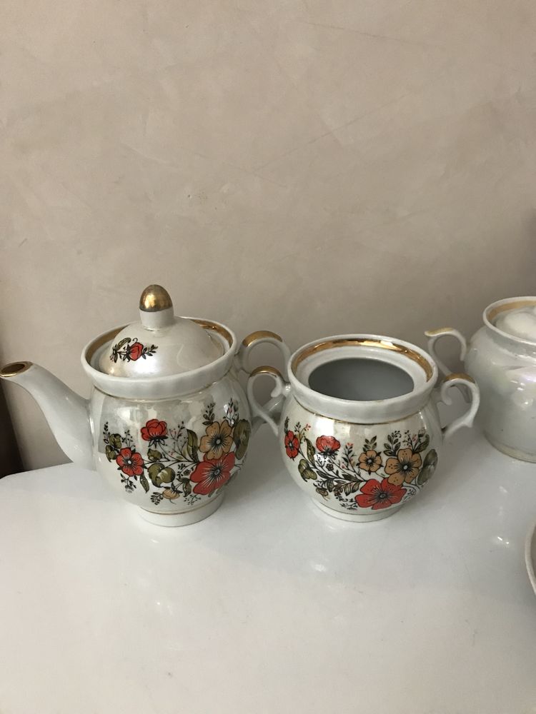 Молочникі , заварникі , сахарниці радянського часу