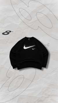 Оверсайз світшот Nike big logo / кофта nike center swoosh (drill, air)