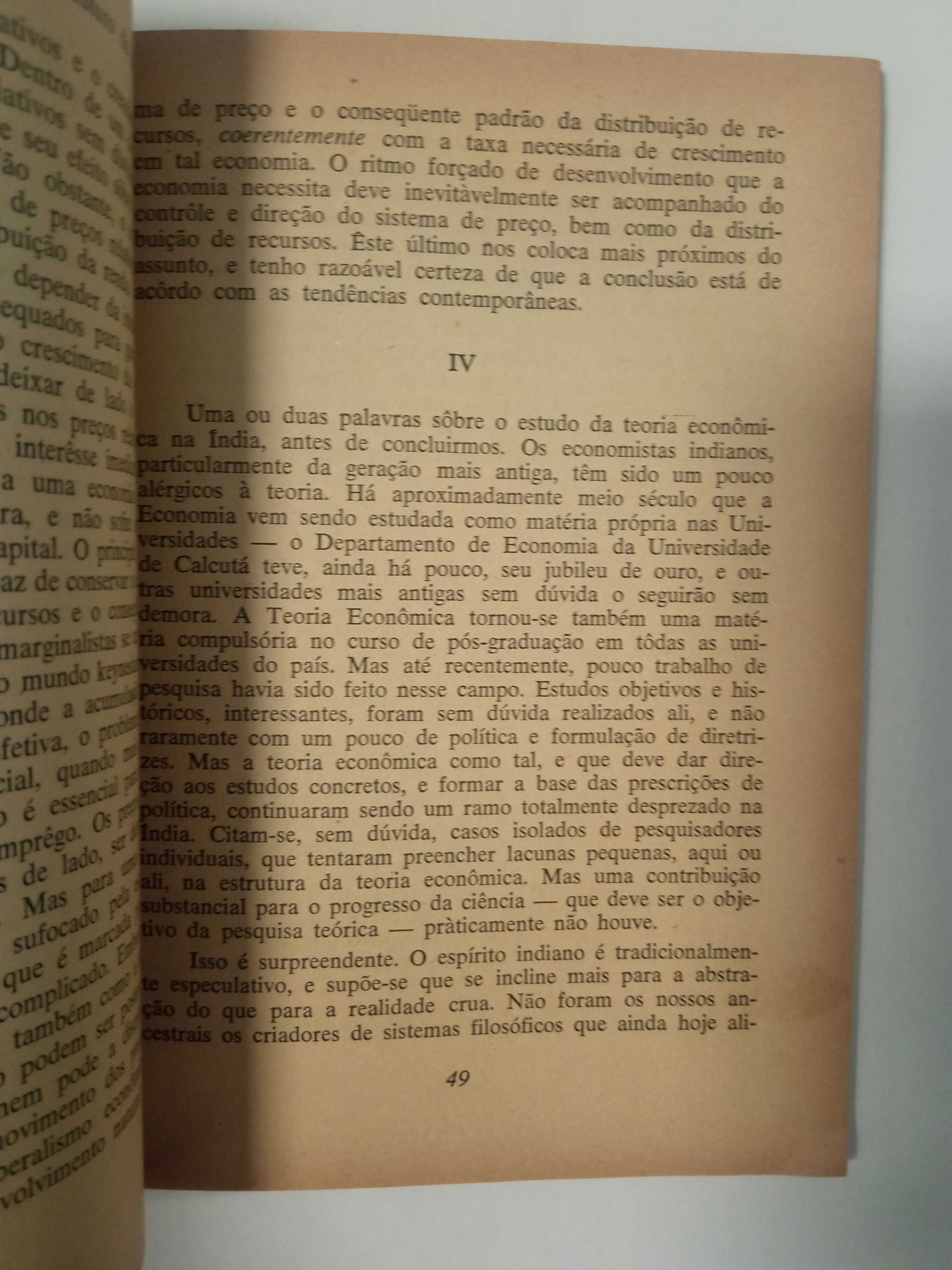 Da economia política, de V. B. Singh entre outros