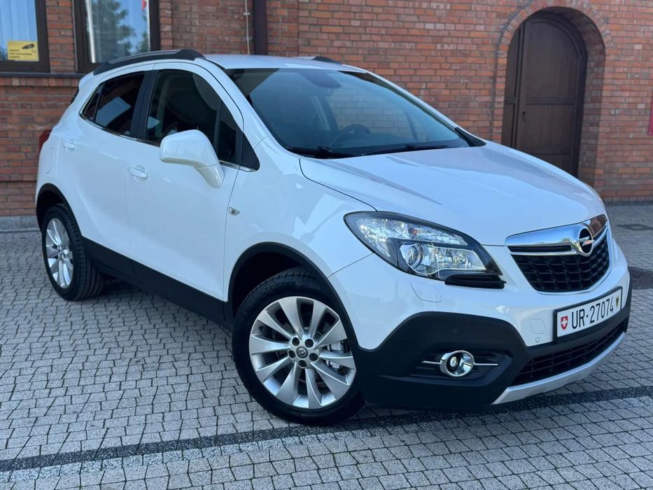 Opel Mokka COSMO 1.4B 140Ps 4x4 Ledy Bixenon Półskóra Niski Przebieg 1 Właściciel
