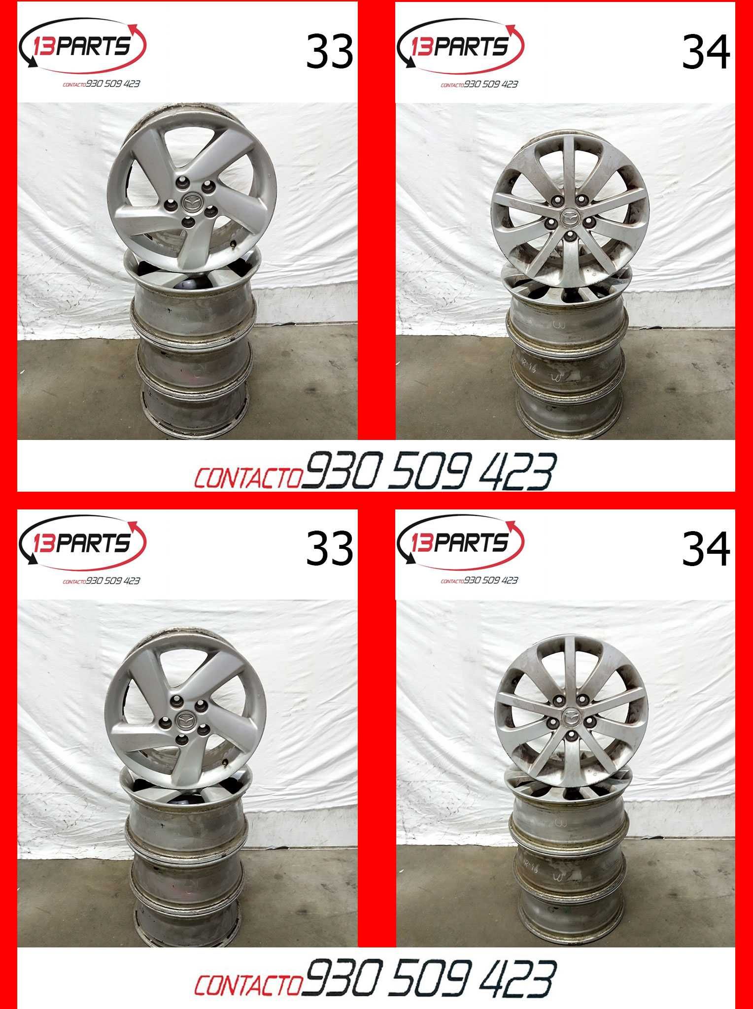 Conjuntos Jantes Especiais Mazda