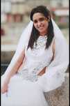Vestido de noiva com pedrinhas do estilista Francisc's Couture