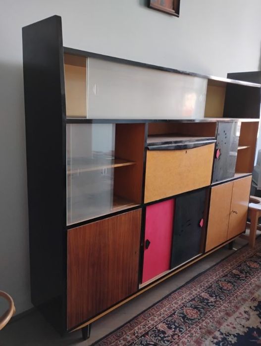 Kredens meblościanka szafa biurko krzeslo zestaw