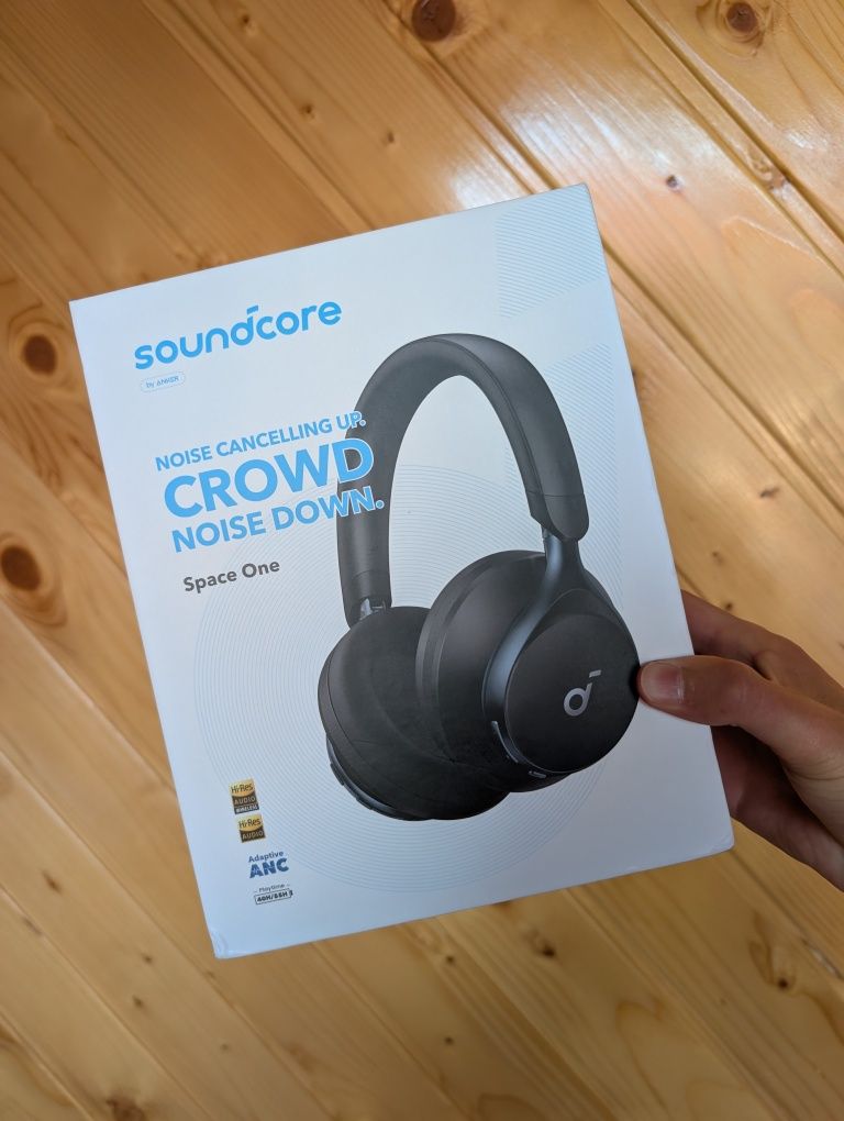 Навушники ANKER Soundcore Space One Het Black