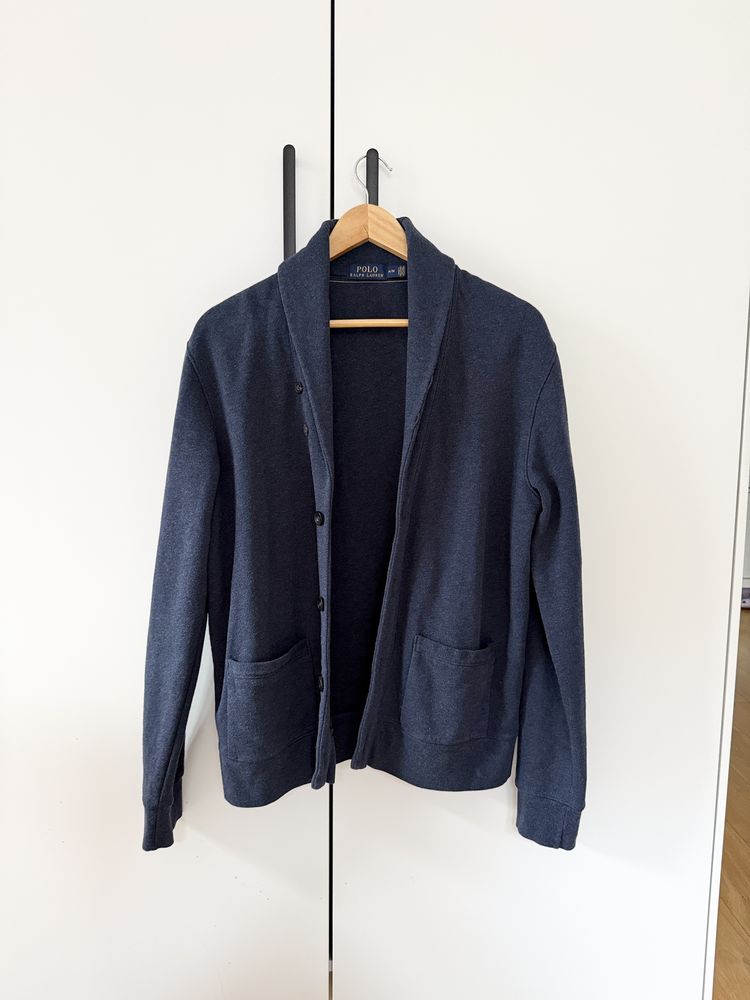 Polo Ralph Lauren granatowy kardigan M