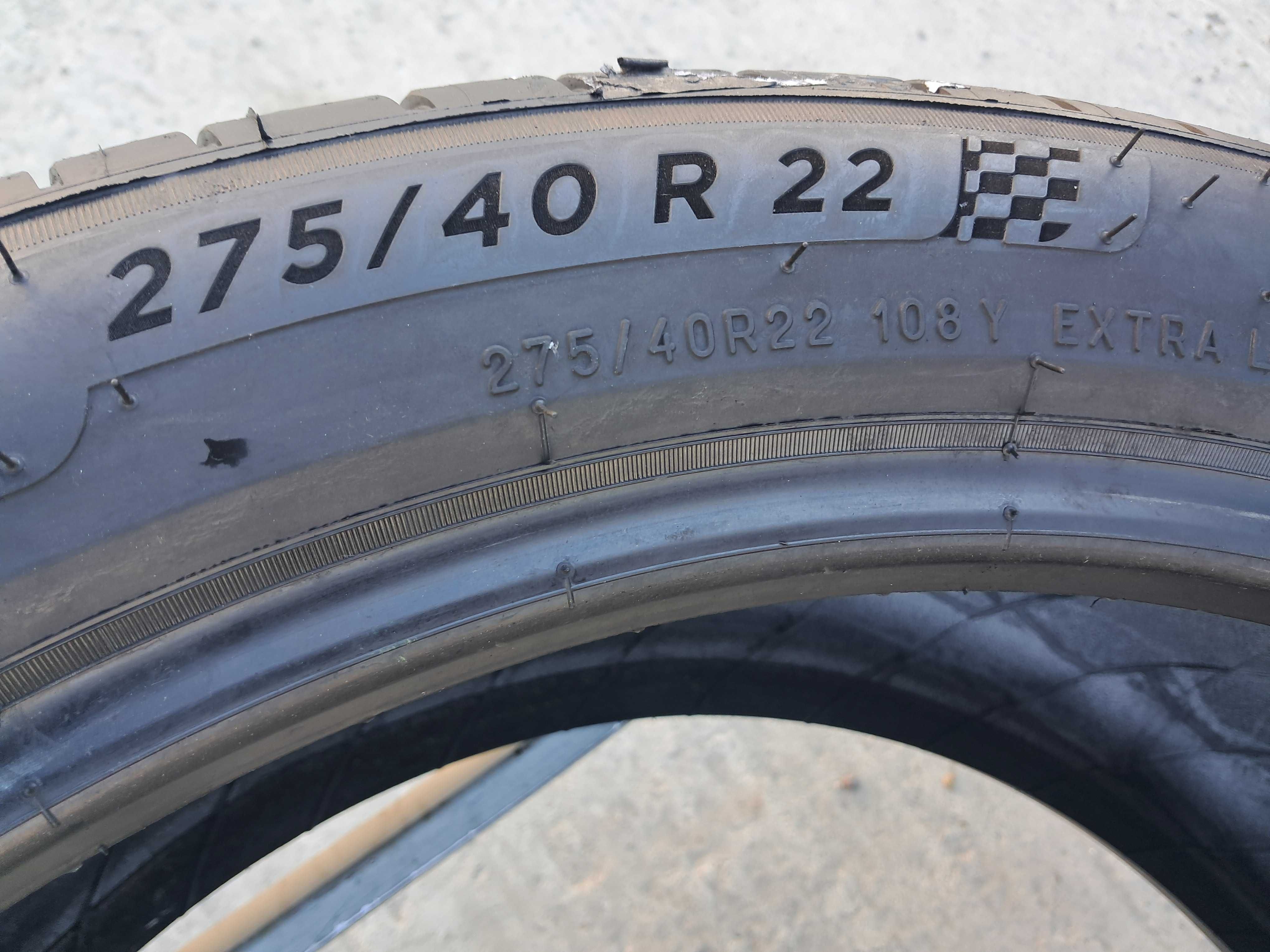 Резина літня, 275/40 R22 Michelin Pilot Sport 4 SUV (арт. 10774)