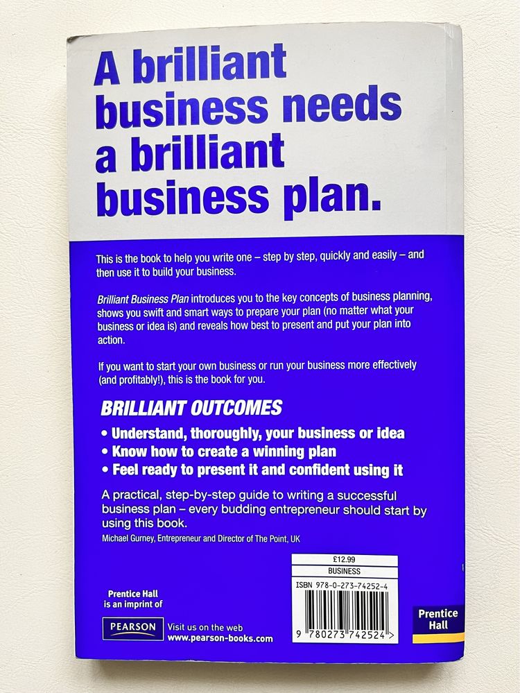 Книга/Brilliant Business Plan