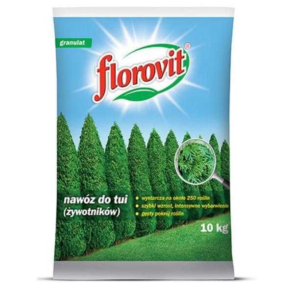 Nawóz do tui żywotników iglaków Florovit 10 kg