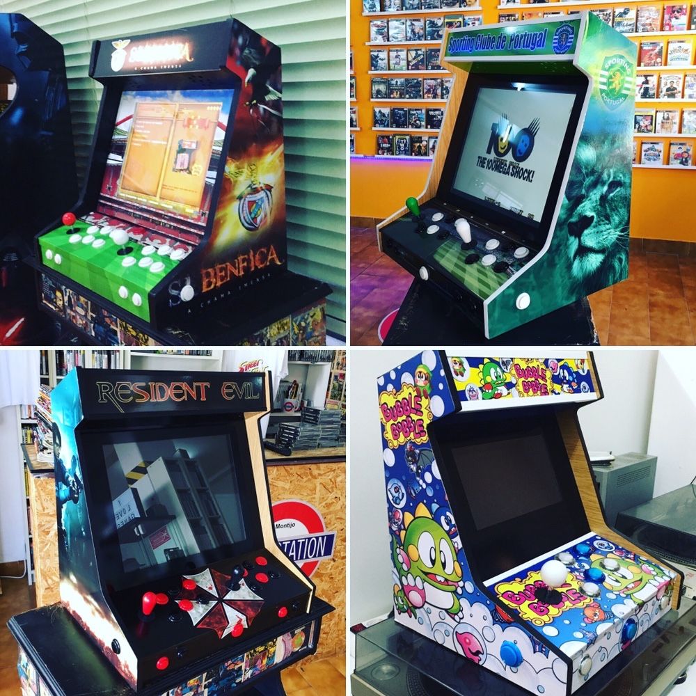 Fazemos Bartop Arcade personalizadas!!!