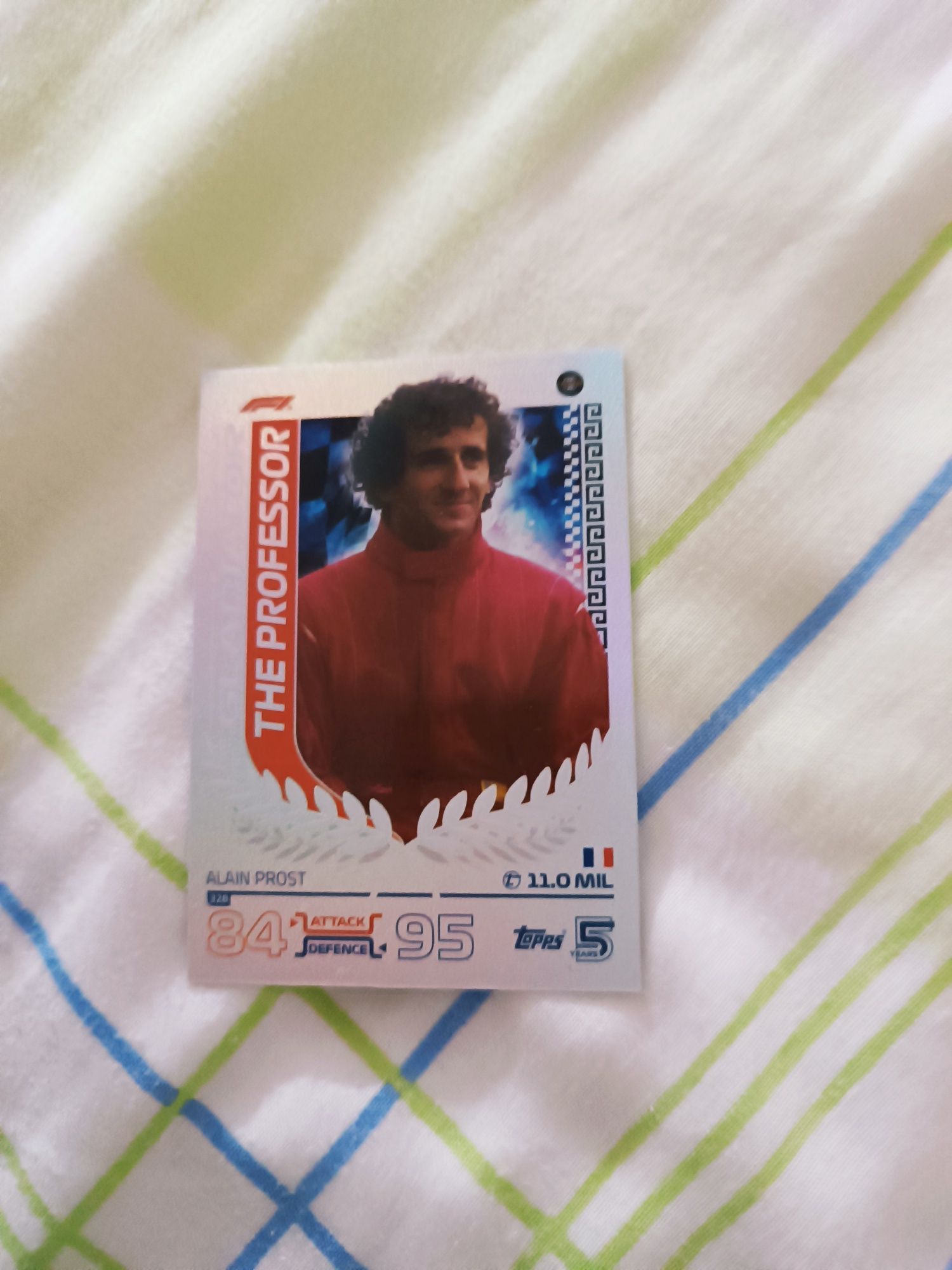 Turbo attax 2024 Alain Prost Gladiator