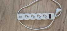 Tomada EPE 204 USB2 Intelbras + Protector eletrico Profissional