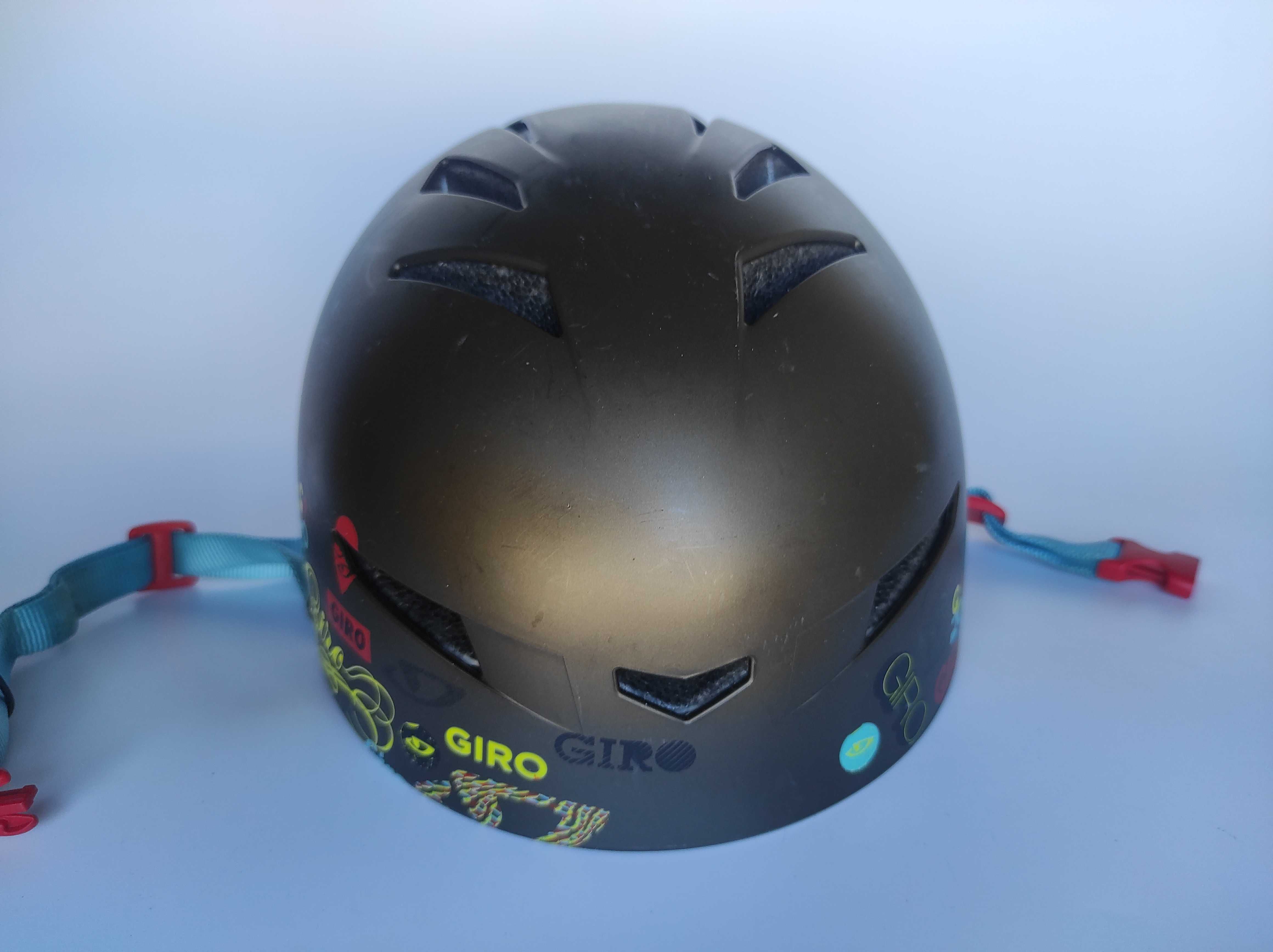 Шлем защитный котелок GIRO FLAK, размер 55-59см, велосипедный