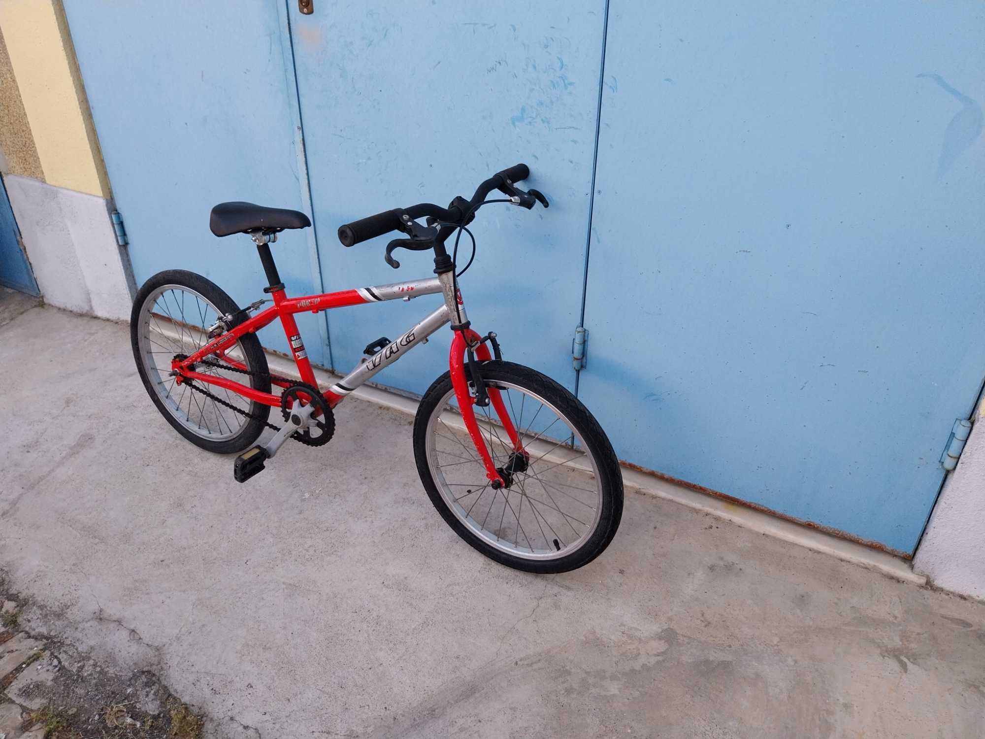 Bicicleta roda 20 para 5 a 10 anos de idade