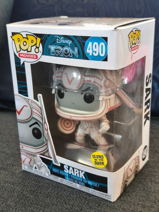 POP! Disney: Tron - Sark 10 cm | Edição "Brilha no Escuro"