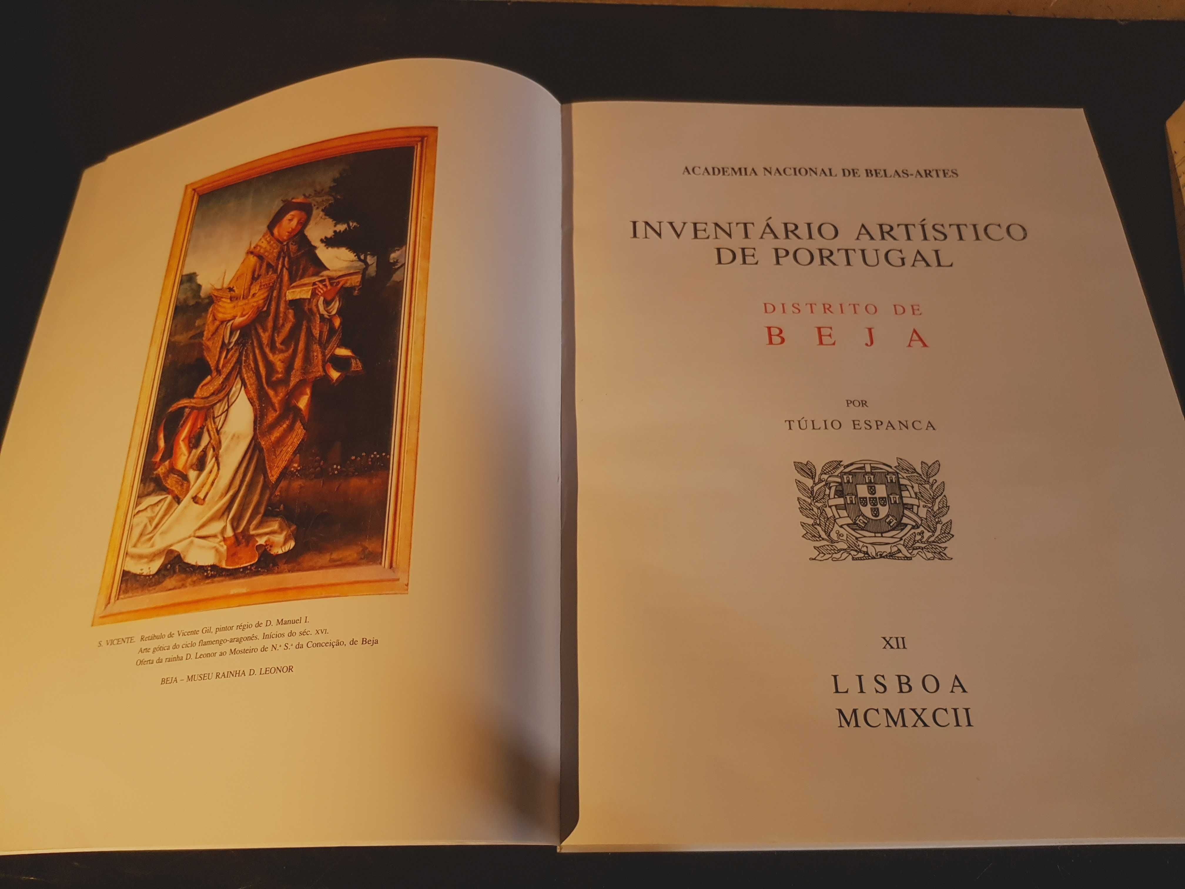 Inventário Artístico de Portugal - Distrito de Beja - 2 Vol. XII