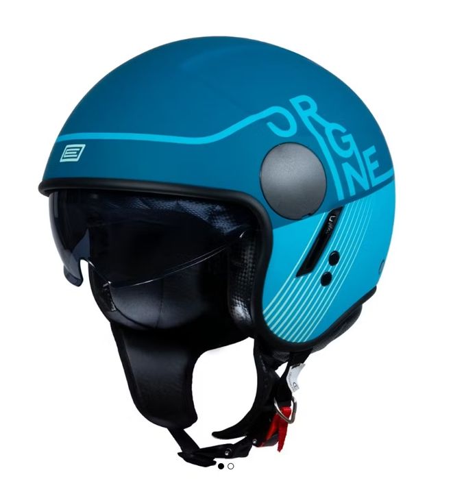 Kask otwarty Origine Sierra Snatch niebieski matowy