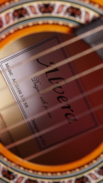 Alvera ACG100 3/4 SB – Gitara klasyczna dla dziecka / ucznia+pokrowiec