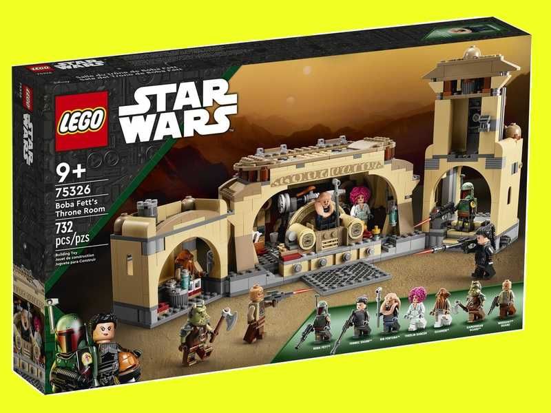 #nowe# Lego 75326 Sala tronowa Boby Fetta Star Wars Trójmiasto