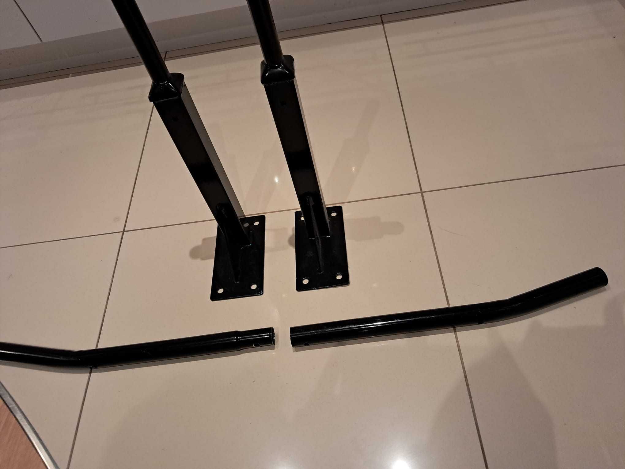 WZMOCNIONY DRĄŻEK ścienny do podciągania 150KG na ścianę