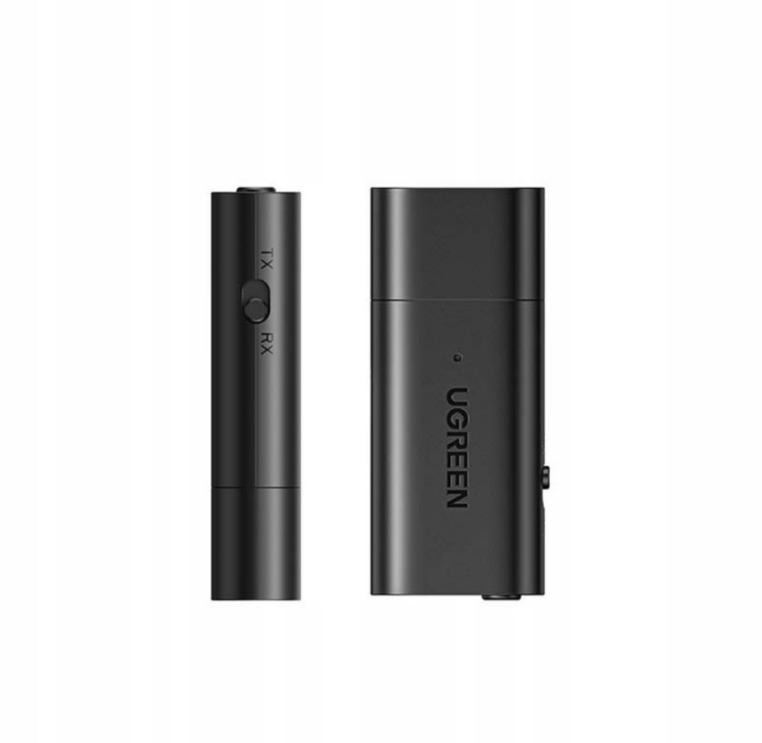 Adapter Audio UGREEN CM523, USB-A do Jack 3,5mm, Bluetooth 5.1 (czarny