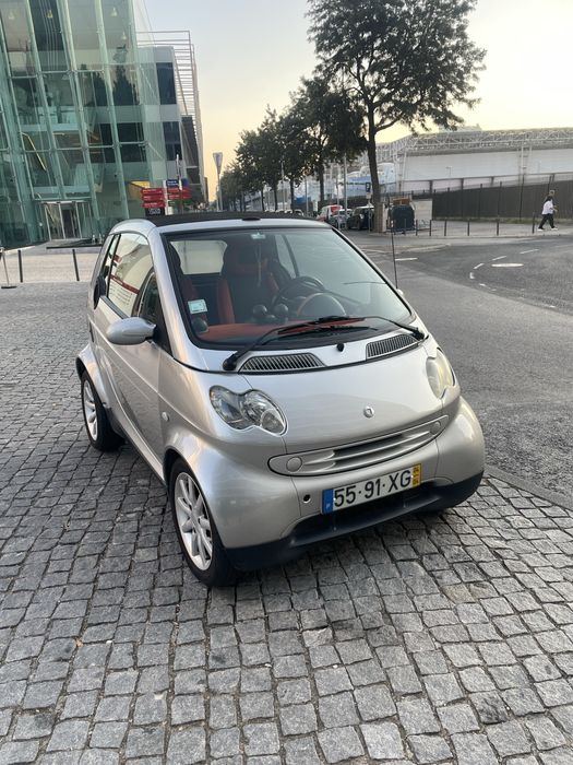 Smart fourtwo descapotavel automatica  , cinza