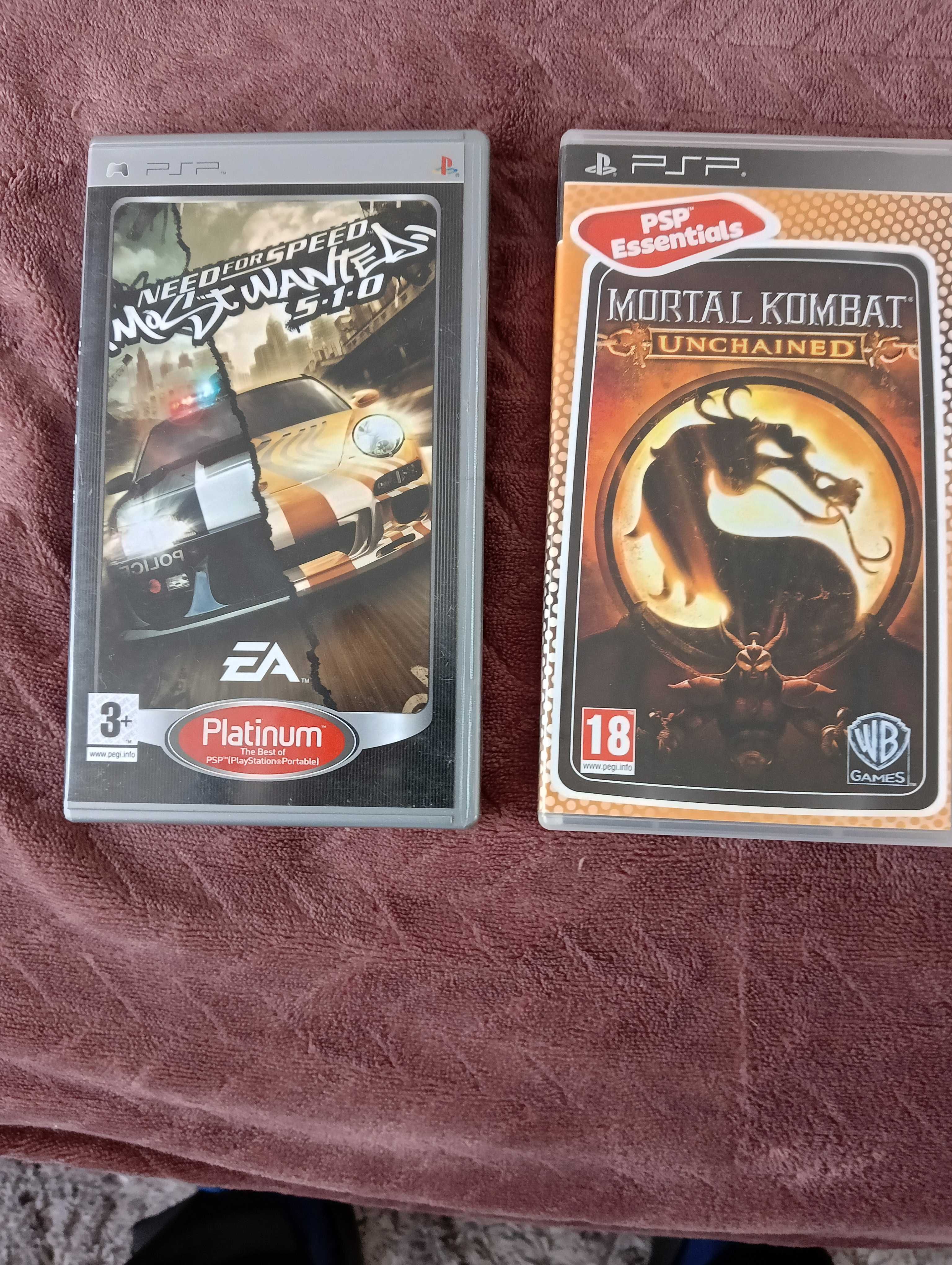 gry psp mortal combat, need for speed