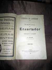 "Manual do Enxertador" - Livraria do Lavrador - ano de 1928