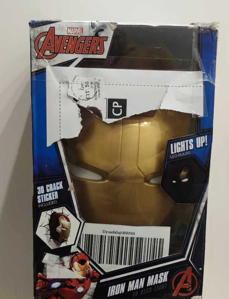 Lampka 3D Iron Man