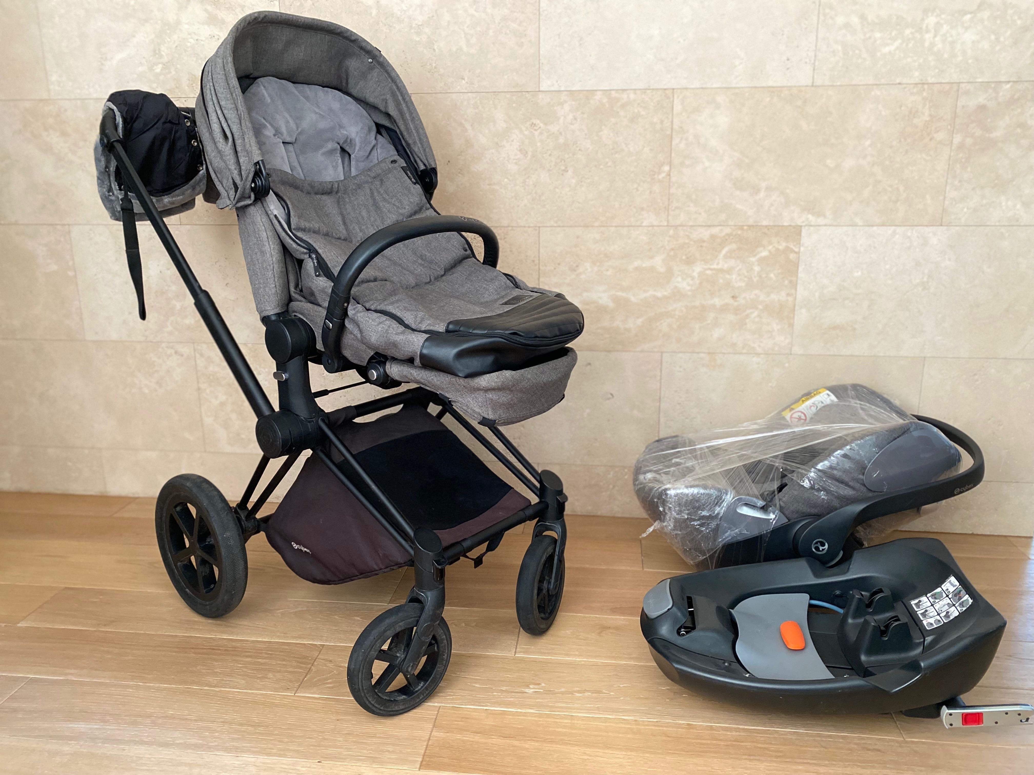 Коляска Cybex Priam Platinum 3 in 1 б/у