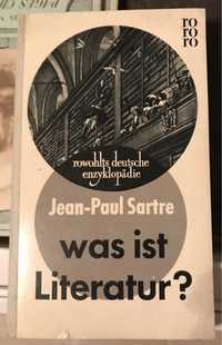Was ist Literatur? Jean Paul Sartre rowohlts Deutsche enzyklopadie