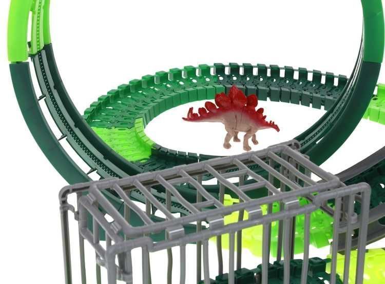 Tor Samochodowy Dino Track Sterowany Wyścigowy Park Dinozaurów 250