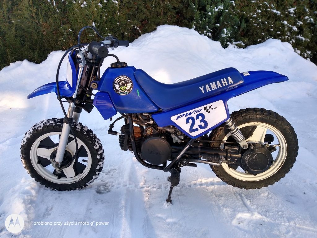 Yamaha PW50 mini cross