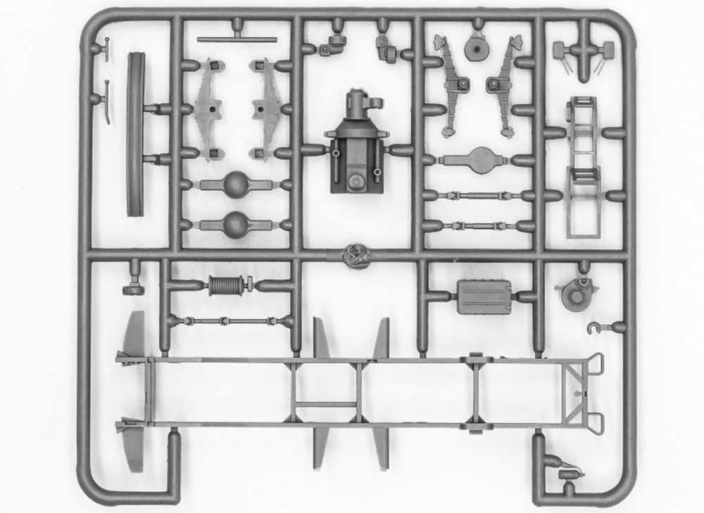 Ciężarówka ZiL-131 Command Vehicle model 1:72 ICM 72812