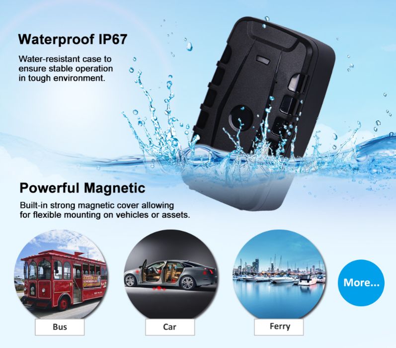 LK209B GPS Трекер 10000mAh Магнит Автомобильный tracker для авто LKGPS