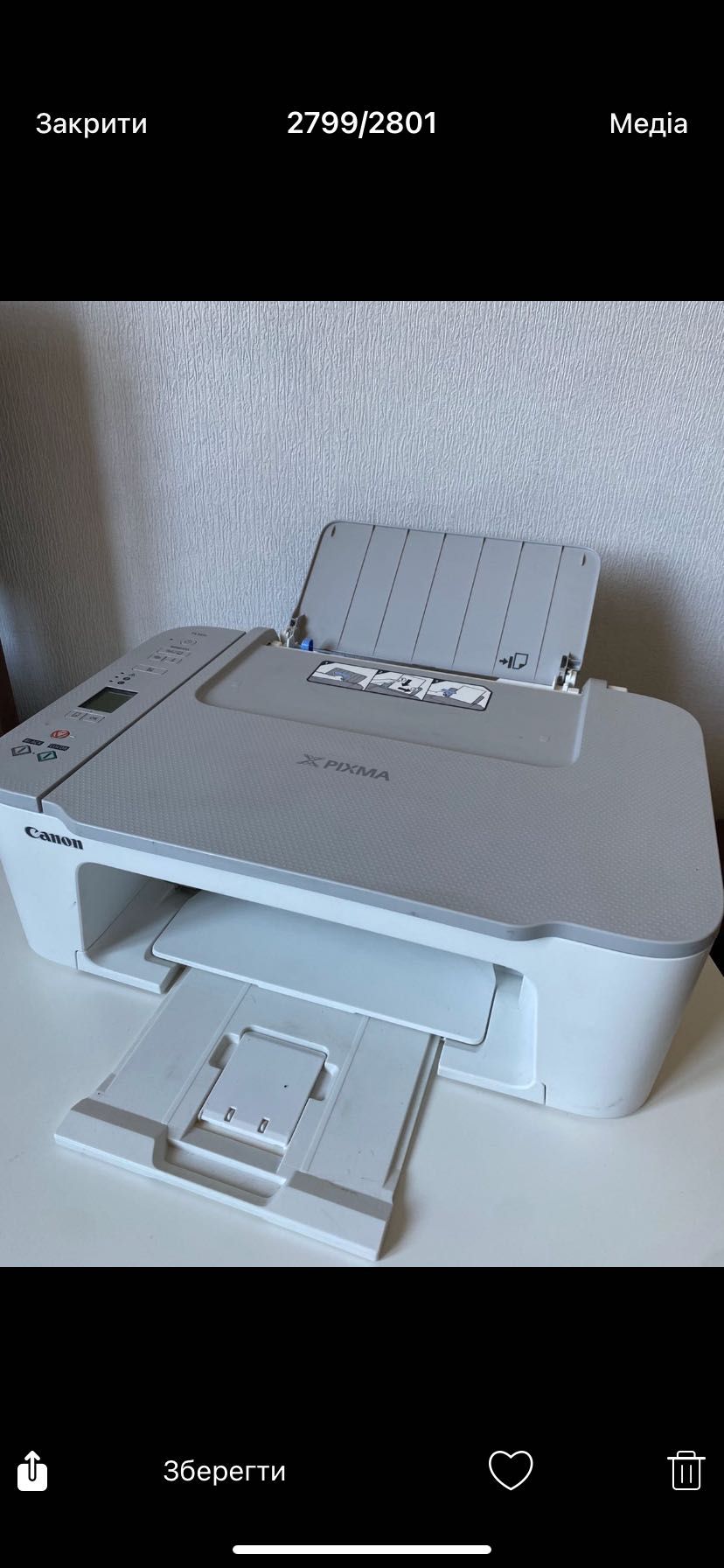 Продам кольоровий принтер Canon Модель ts3451