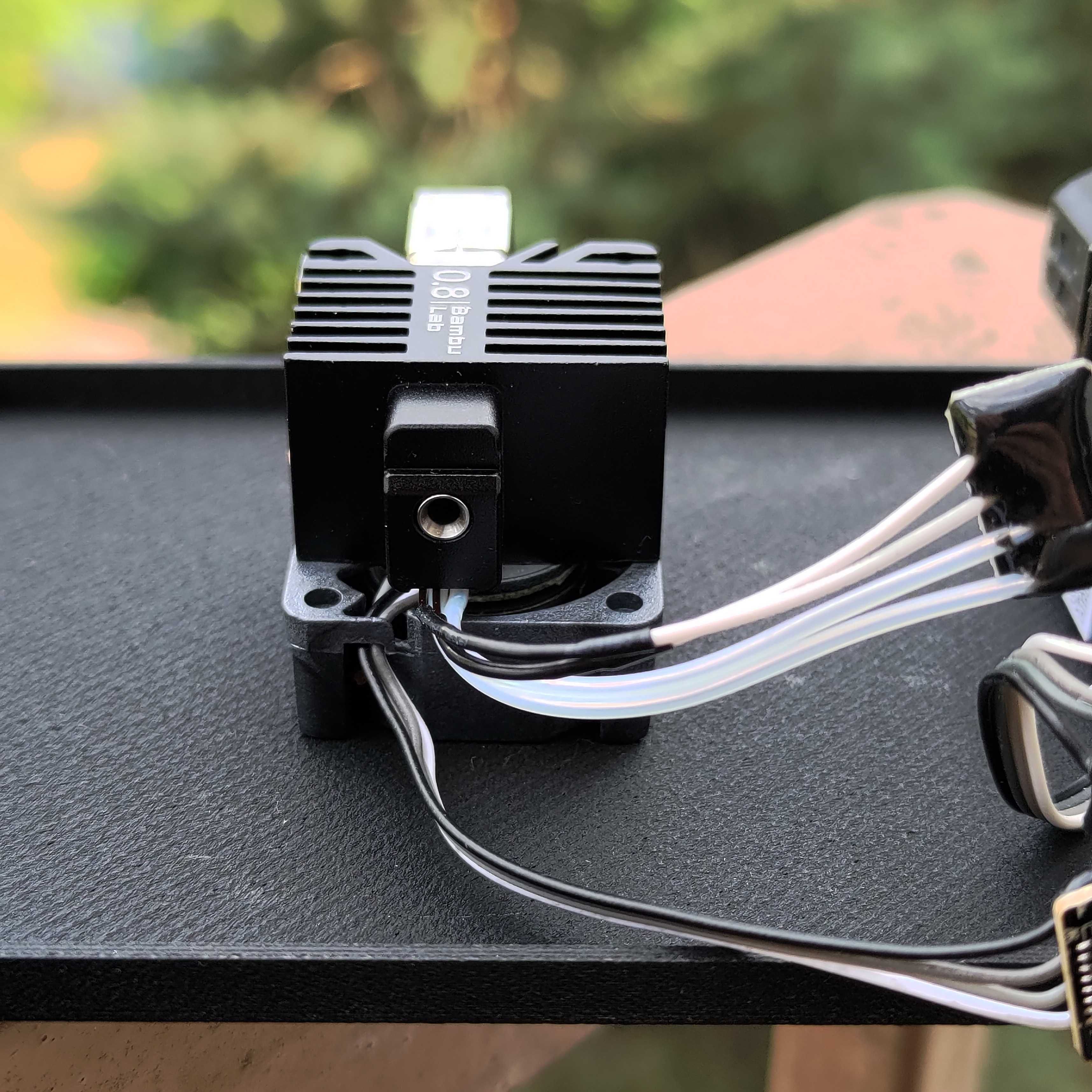 Bambu Lab kompletny hotend P1S P1P Stal Hartowana 0,8 mm